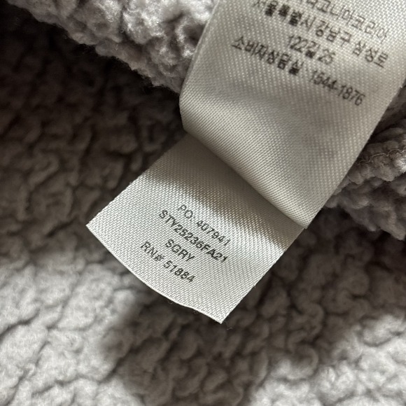 Patagonia Los Gatos Sweater‎ Womens Large Gray 1/4 Zip Fleece Pullover Jacket - Picture 5 of 8